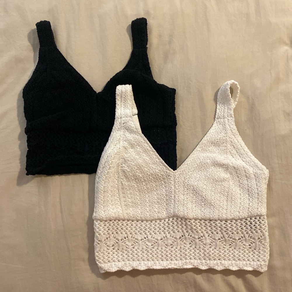 Hollister Crochet Top